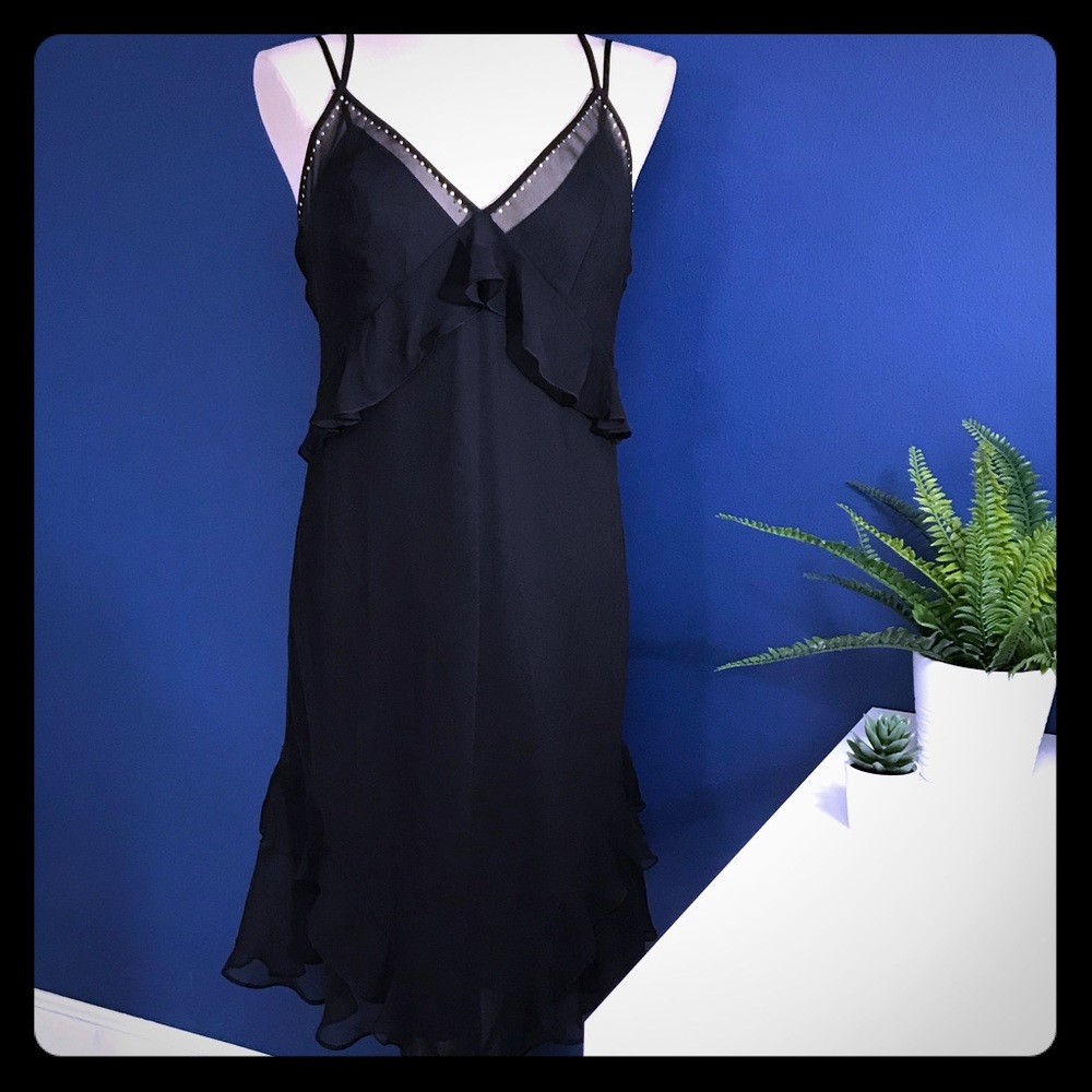 NWOT VS Ruffle Studded Chemise LG